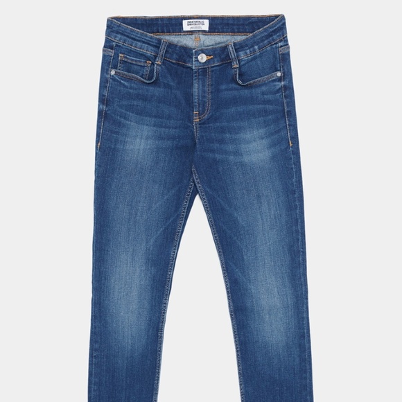 ZARA Skinny Jeans:Navy Blue, US 12, 14/Eur 44, 46 - Picture 8 of 10